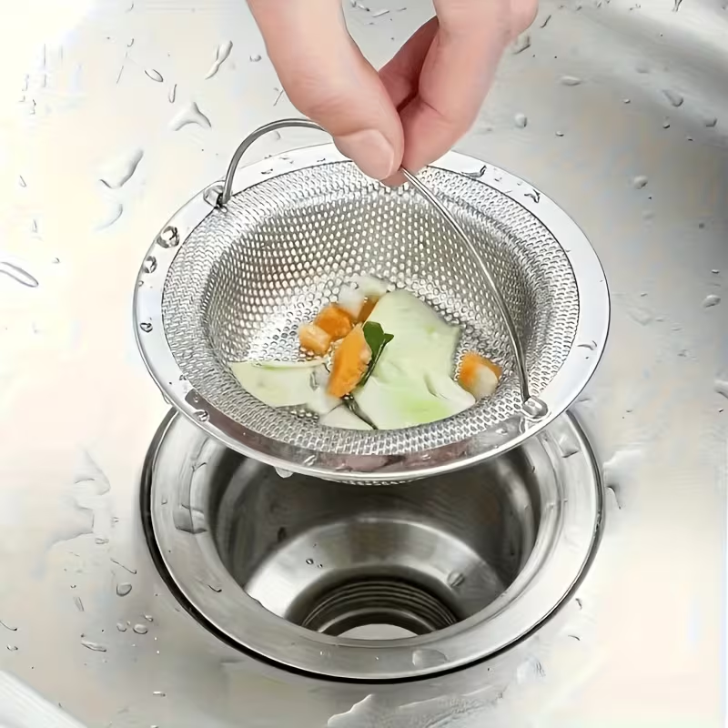 3pcs Set Of 316 Stainless Steel Sink Filter