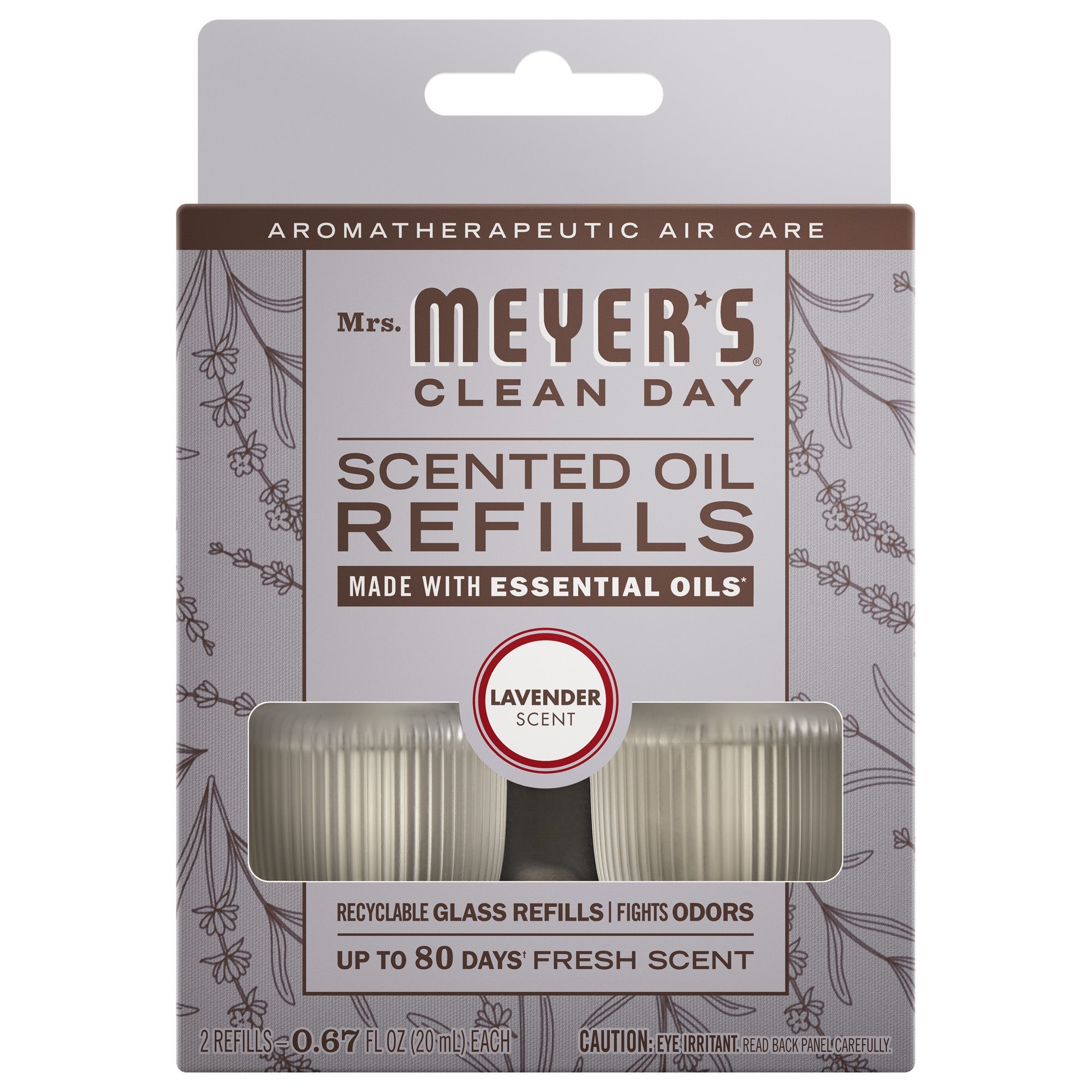 Lavender Plug In Scented Oil Refill, 2-Pack