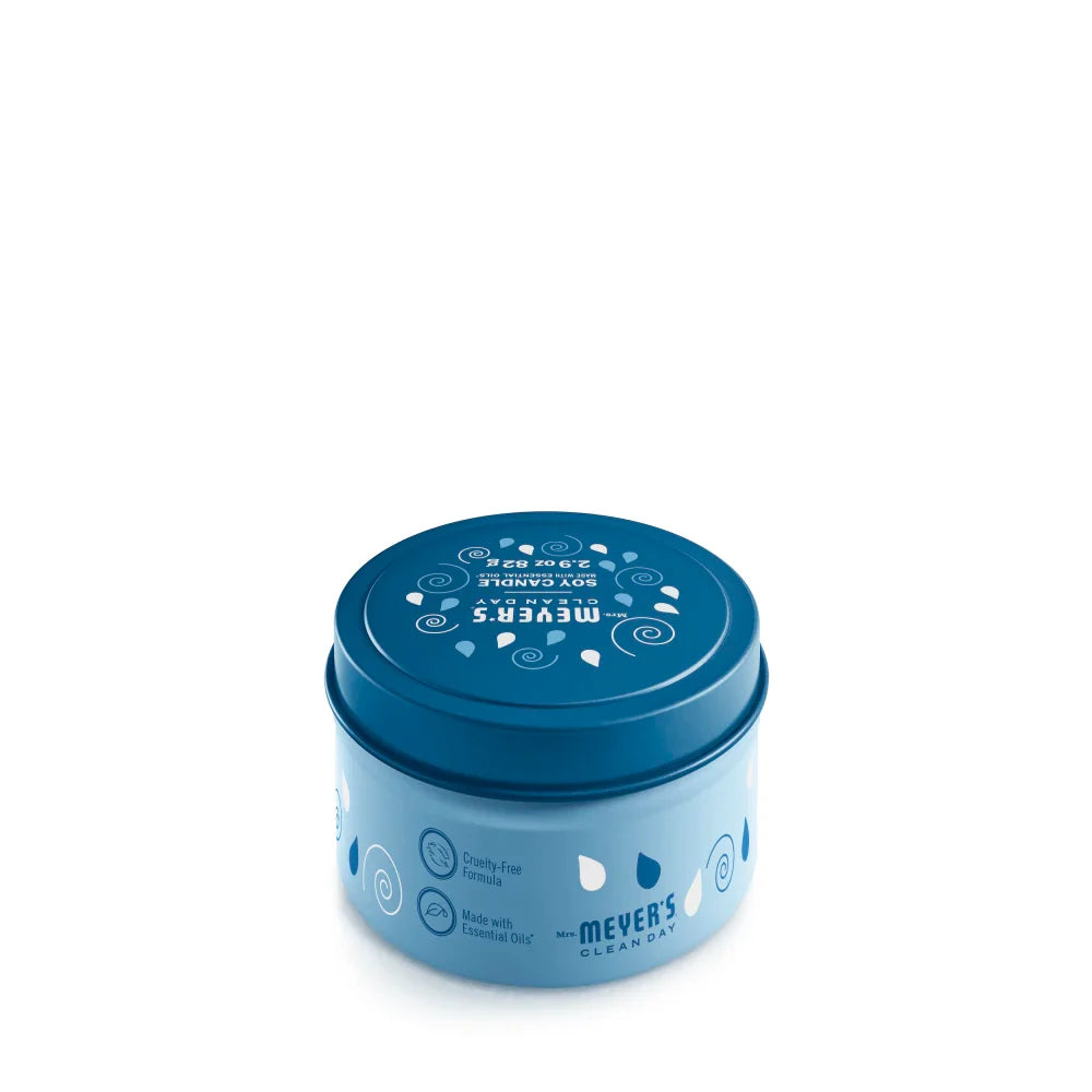Rain Water Tin Candle